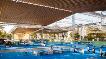 Trọng tài quốc gia tham gia điều hành Giải Pickleball ‘Quạt mát trao em - Ươm mầm tri thức’