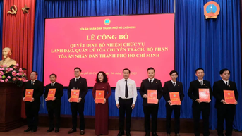 TAND TPHCM điều động, bổ nhiệm nhiều nhân sự