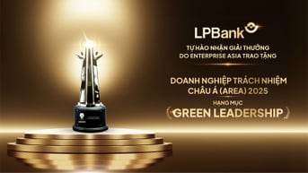 LPBank liên tiếp giành 2 giải thưởng ESG danh giá, khẳng định vị thế tài chính bền vững