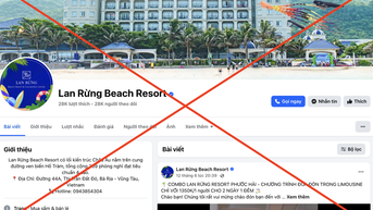 Lại ‘sập bẫy’ lừa đảo mạo danh resort, nhận đặt phòng trên Facebook