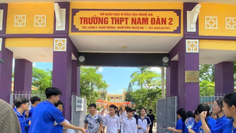 Trường học tại Nghệ An lý giải điểm chuẩn vào lớp 10 thấp