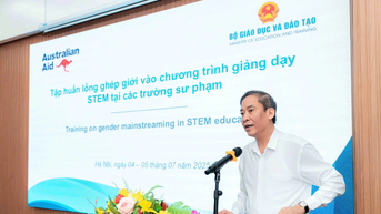 Tập huấn phương pháp giảng dạy có lồng ghép giới cho giảng viên sư phạm
