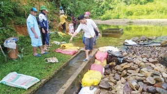 Nâng cấp thủy lợi sau đợt mưa lũ bất thường