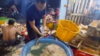 Phát hiện 3 cơ sở sử dụng hàn the để tẩy trắng hoa chuối