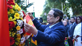 Thủ tướng Phạm Minh Chính tới Brazil, bắt đầu dự Hội nghị BRICS mở rộng