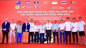Giáp Tuấn Dương, Hoàng Văn Toản tranh tài cùng cảnh sát các nước ASEAN