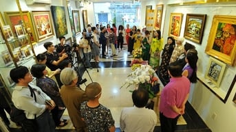 Nở rộ không gian mỹ thuật tư nhân