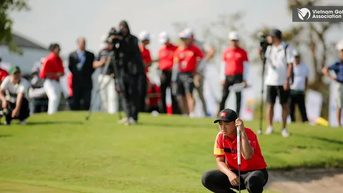 Nguyễn Anh Minh dẫn đầu tuyển golf Việt Nam dự giải Singapore Mở rộng 2025