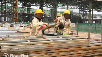 Gần 13 ngàn chuyên gia, kỹ sư, công nhân, người lao động thi công Dự án Sân bay Long Thành