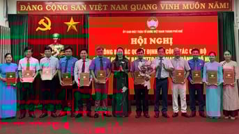 Cơ quan Ủy ban MTTQVN thành phố Huế có 9 phòng, ban trực thuộc