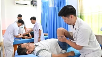Đội Điều trị 486: Làm tốt công tác quân dân y