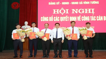 Xã Vĩnh Tường sau một tuần thực hiện chính quyền địa phương 2 cấp