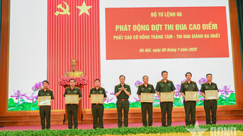 Bộ tư lệnh 86 tổ chức hội nghị quân chính 6 tháng đầu năm 2025