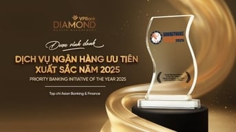 Năm thứ hai liên tiếp, VPBank nhận giải thưởng “Dịch vụ ngân hàng ưu tiên xuất sắc nhất Việt Nam”