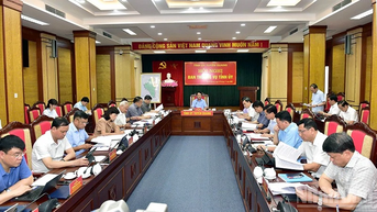 Ban Thường vụ Tỉnh ủy Tuyên Quang thành lập 22 đoàn kiểm tra các xã, phường
