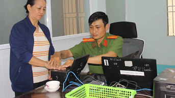 Công an cấp xã hoạt động thông suốt, phục vụ tốt người dân
