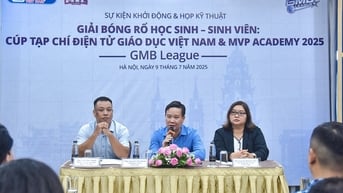GMB League 2025: Đấu trường kết nối thế hệ bóng rổ học đường
