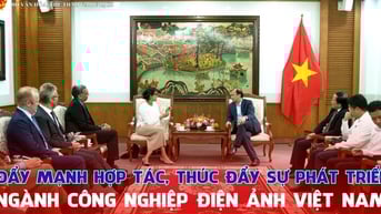 Đẩy mạnh hợp tác, thúc đẩy sự phát triển ngành công nghiệp điện ảnh Việt Nam