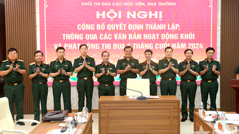Học viện Quốc phòng thực hiện tốt ba đột phá theo Nghị quyết Đại hội đại biểu Đảng bộ Quân đội lần thứ XI