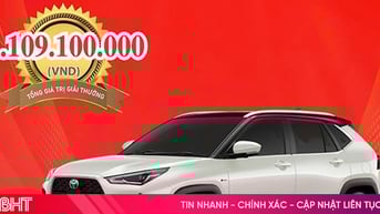 Agribank Hà Tĩnh II xác định chủ nhân giải thưởng Toyota Yaris Cross