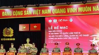 Công an Lâm Đồng đạt thành tích cao tại Đại hội khỏe Vì An ninh Tổ quốc