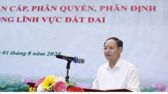 Hội nghị tập huấn toàn quốc về phân cấp, phân định thẩm quyền trong lĩnh vực đất đai khi tổ chức chính quyền địa phương 2 cấp