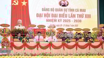 Đại hội đại biểu Đảng bộ Bộ Chỉ huy Quân sự tỉnh Cà Mau lần thứ XIII, nhiệm kỳ 2025 - 2030