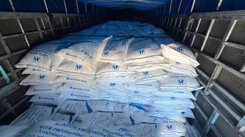 Phát hiện xe tải chở 35 tấn đường không rõ nguồn gốc, xuất xứ