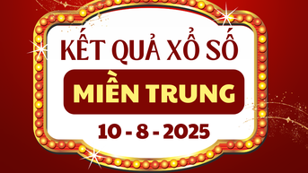 ផ្សាយផ្ទាល់ XSMT 10/8 - លទ្ធផលឆ្នោតនៅ Hue, Kon Tum, Khanh Hoa today 10/8/2025
