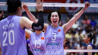 Ngược dòng thắng Thái Lan, bóng chuyền nữ Việt Nam vô địch SEA V.League