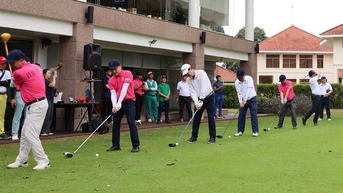 Tranh tài hấp dẫn tại giải golf 'Vì bình yên cuộc sống' năm 2025