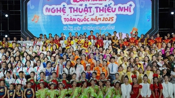 THIẾU NHI THÁI NGUYÊN ĐẠT GIẢI XUẤT SẮC TẠI LIÊN HOAN NGHỆ THUẬT THIẾU NHI TOÀN QUỐC NĂM 2025