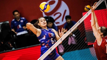 ក្រុមបាល់ទះនារី U21 ថៃ ឆ្លងផុតវគ្គចែកពូលនៃការប្រកួតពិភពលោក