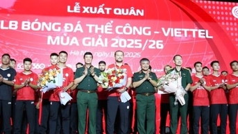 CLB Thể Công Viettel đặt mục tiêu vô địch V.League 2025-2026