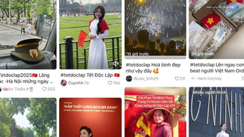 Lan tỏa tình yêu Tổ quốc qua chiến dịch hashtag trên TikTok