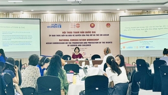 Việt Nam cùng ASEAN thúc đẩy bình đẳng giới, xóa bỏ bạo lực với phụ nữ, trẻ em
