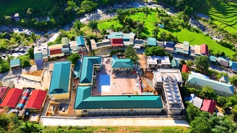 Trường đẹp nhất vùng biên giới chuẩn bị năm học mới