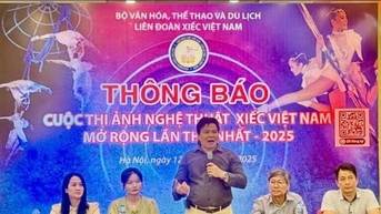 Lần đầu tiên tổ chức cuộc thi Ảnh nghệ thuật xiếc Việt Nam