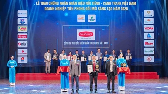 Doanh nghiệp bảo hiểm lần thứ 6 vào top 10 nhãn hiệu nổi tiếng