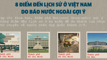 National Geographic gợi ý khám phá 8 điểm đến lịch sử ở Việt Nam