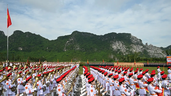 Gần 16.000 cán bộ, chiến sĩ tham gia tổng hợp luyện diễu binh, diễu hành lần thứ 3