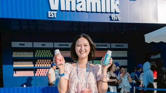 비나밀크, V-콘서트 & V-페스트에서 5만 명의 관객과 함께 '멋진 공연'