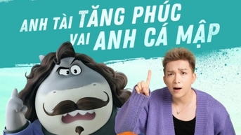 "Anh tài" Tăng Phúc hóa Cá Mập hài hước