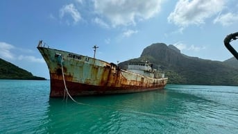 Đánh chìm tàu Sheng Li tạo điểm lặn biển độc đáo tại Côn Đảo