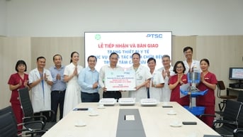 PTSC tiếp tục đồng hành cùng Bệnh viện Bạch Mai vì sức khỏe cộng đồng