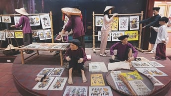 Tranh Đông Hồ - Cũ mộc mà tinh khôi