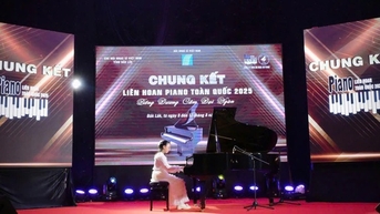 "Tiếng dương cầm đại ngàn" - Dấu ấn mùa Liên hoan Piano Toàn quốc 2025