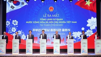 Tổng Bí thư Tô Lâm dự Lễ ra mắt Tổng lãnh sự quán Việt Nam tại Busan