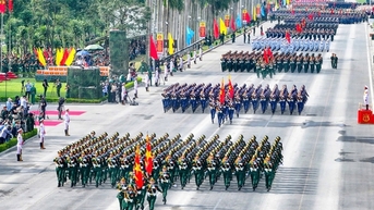 16.000 chiến sĩ quân đội, công an cùng hệ thống vũ khí, khí tài hiện đại tổng hợp luyện diễu binh lần thứ 3