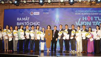 កិច្ចប្រជុំកំពូលធុរកិច្ច HCMC ឆ្នាំ 2025៖ ជាវេទិកាតភ្ជាប់សហគ្រិនជំនាន់ថ្មី។